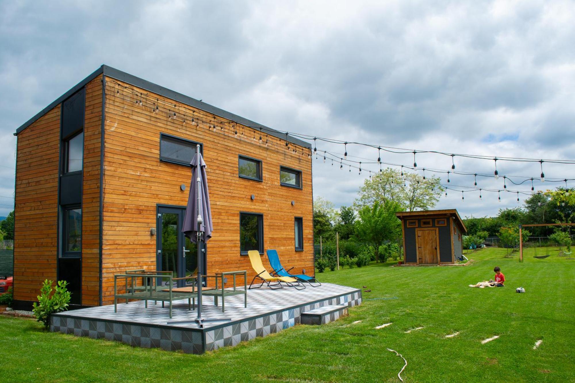 Hotel Tiny House - Baia de Fier Exterior foto